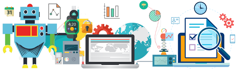 Robots cutting down jobs. Robots replacing humans